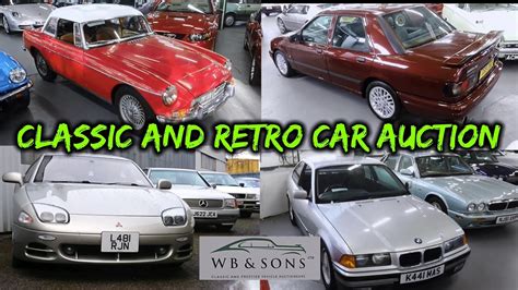 Retro And Classic Cars At WB And Sons January Classic Car Auction Part