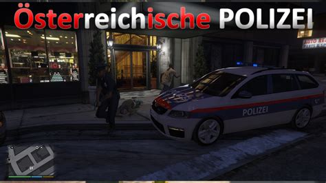 Polizei Škoda Österreich Austrian Police Gta 5 Mods