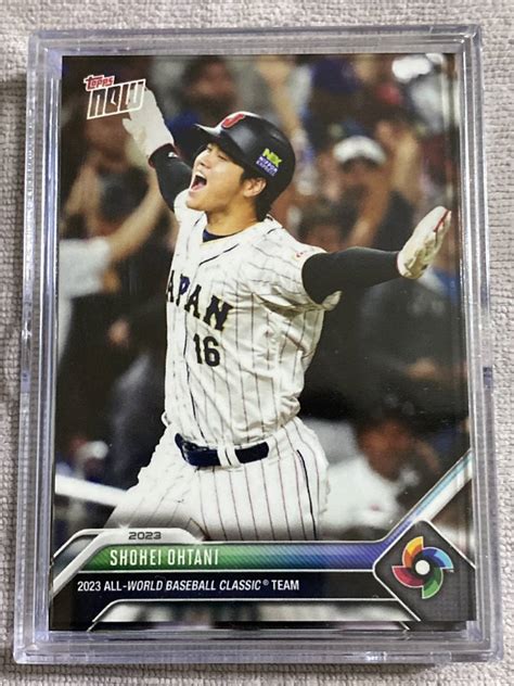 2023 All Wbc Mlb Topps Now 侍japan サムライジャパン 12枚カードセット 大谷翔平 トラウト 吉田正尚 ゆう