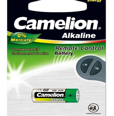 Pila Alcalina LR23A 12V 0 Mercurio 1 Pc Camelion Zapicables