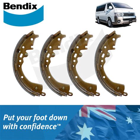 Bendix Brake Shoe Ds Bs Set For Toyota Hi Ace Grandia