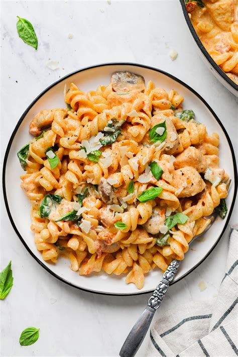 Creamy Chicken And Mushroom Pasta Cookin With Mima