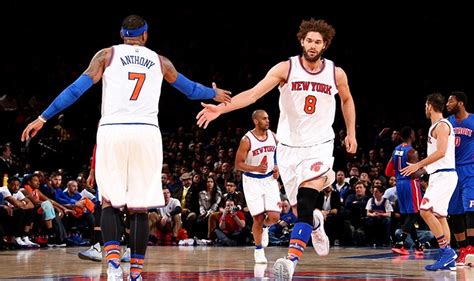 NYK 102 DET 89 Knicks Win Before Road Trip NBA