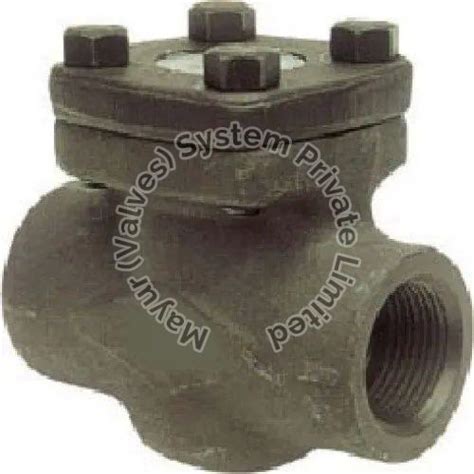 MVS F304L Forged Steel Check Valve For Gas Fitting Oil Fitting Water