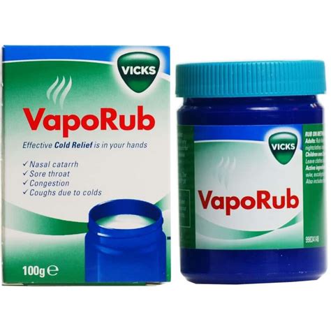 Vicks Vaporub 100g Asset Pharmacy