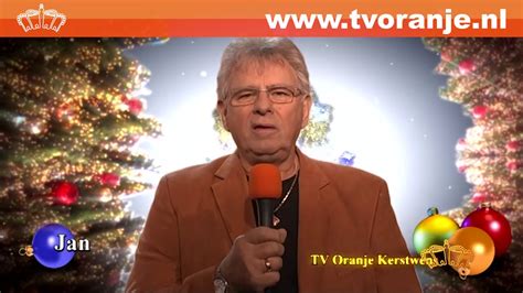 Tv Oranje Kerstwens Jan Van De Beld Youtube