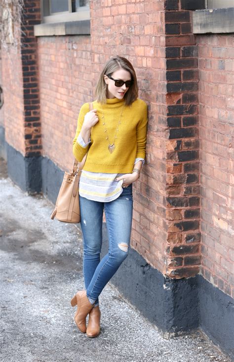 Outfits With Mustard Sweaters That Will Make You Want One