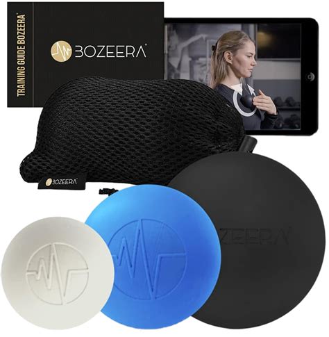 Lacrosse Massage Balls 3 Pieces Bozeera®