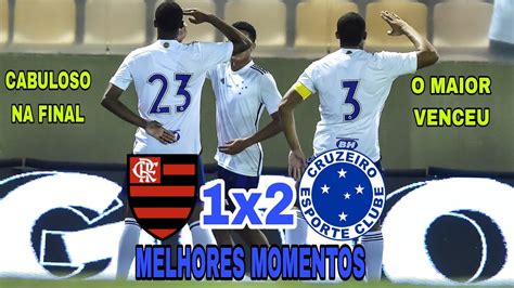 OS CRIAS DA TOCA ESTÃO NA FINAL DA COPINHA FLAMENGO 1X2 CRUZEIRO