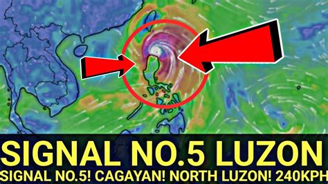 July 262023 Super Typhoon Egay Nasa North Luzon Signal No5 Napinsala Ang Cagayan 260kph Youtube