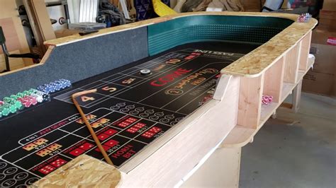 Craps Table That Can Be Between 10 And 14 Feet Long Youtube