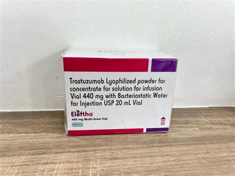 Eleftha 440 MG Trastuzumab Injection Treatment Anti Cancer Injection At