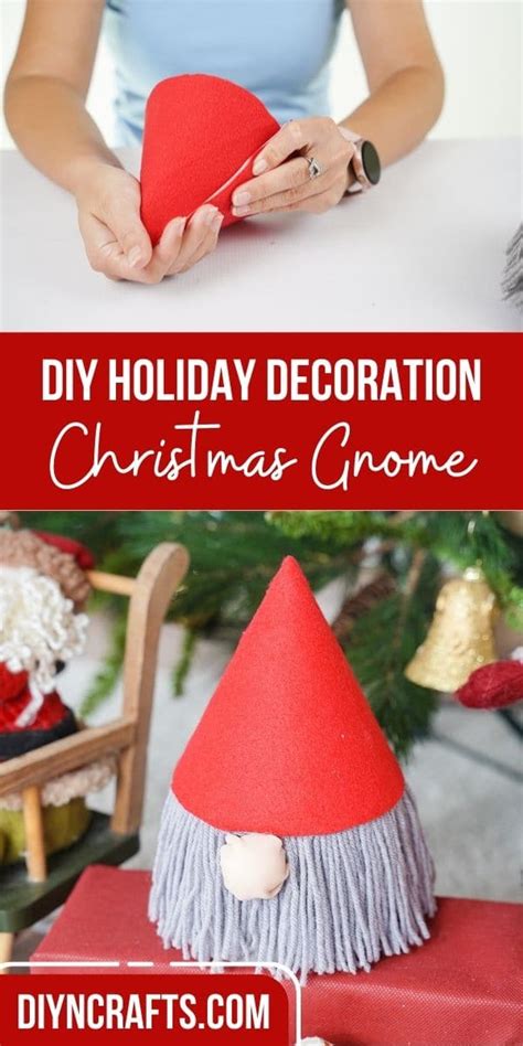 Diy Toilet Paper Roll Gnome Christmas Decoration Make House Cool