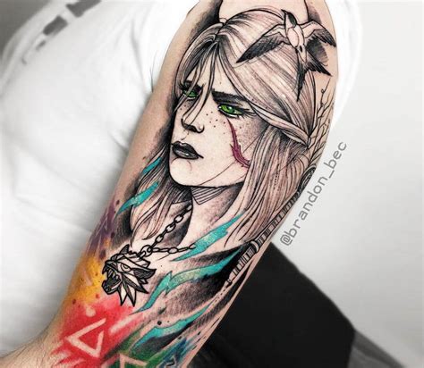 Ciri tattoo by Brandon Bec | Photo 24690