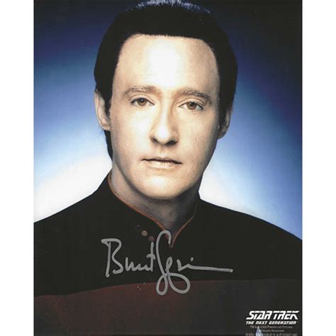 Brent Spiner Autographed 8"x10" Photo (Star Trek: The Next Generation)