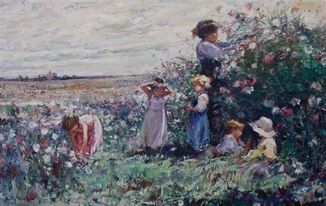 Picking Cosmos Painting By Adriaan Hendrik Boshoff Pixels