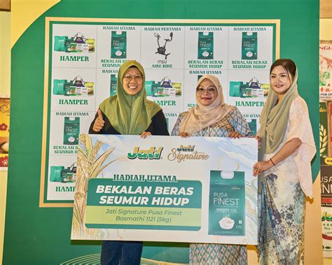 wangi lancar kempen sejati produk red rice mix thai hom mali