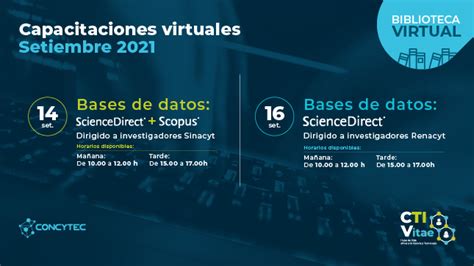 Biblioteca Virtual De CTI Participa En Las Capacitaciones Virtuales