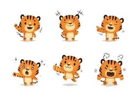 114,317 Cartoon Tiger Vector Images, Stock Photos, 3D objects ...