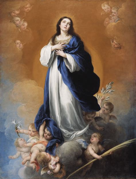 The Immaculate Conception Painting BartolomE Esteban Murillo Oil