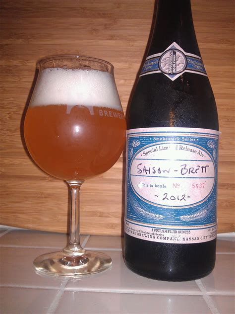 Life is too short for cheap beer.: Boulevard Brewing Co - Saison Brett