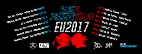 Sage Francis B Dolan Epic Beard Men Ukeu Tour 2017 Is Over