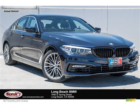 2018 Imperial Blue Metallic Bmw 5 Series 530i Sedan 124118656 Car Color Galleries