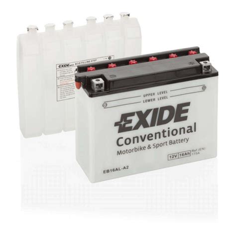 Exide YB16AL A2 Bike Motorcycle Battery 12V 16 Ah 175A DIN 51616