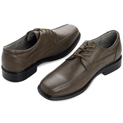 Alpineswiss Mens Oxford Dress Shoes Lace Up Leather Lined Baseball