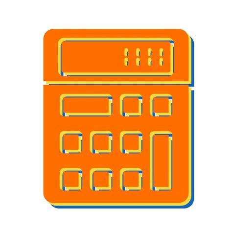 Calculator Vector Icon 28306591 Vector Art At Vecteezy