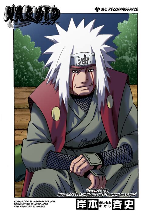 Naruto 368 Jiraiya Version Night By Sabakunotemari88 On Deviantart