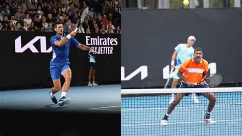 Australian Open Novak Djokovic Cruises To Fourth Round Bopanna