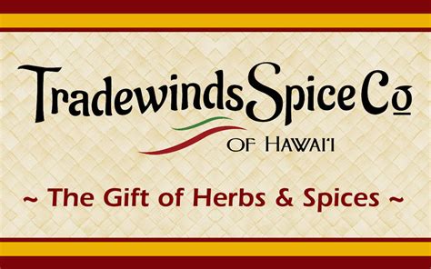 Tradewinds Spice Company Of Hawaii T Cards