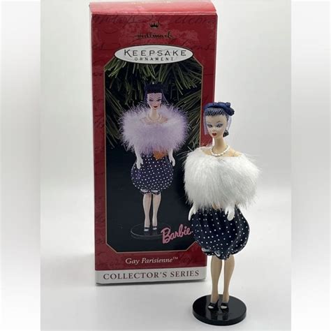 Barbie Hallmark Keepsake Christmas Ornament GAY PARISIENNE In