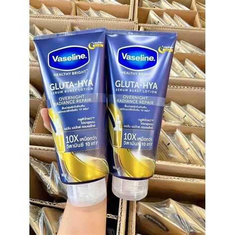 S A D Ng Th Vaseline Gluta Hya X Overnight Radiance Repair Th I Lan