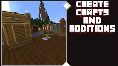 Minecraft Create Crafts Additions Basics Youtube