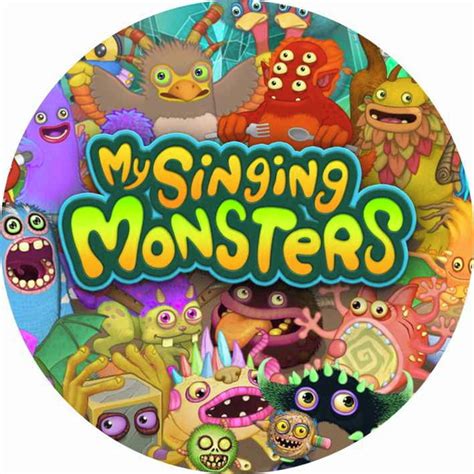 Painel Redondo My Singing Monsters Produtos Elo