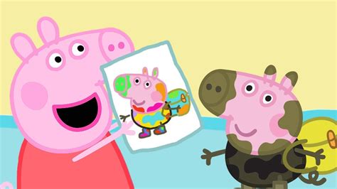 Peppa Pig Winka Peppa Po Polsku Malowanie Wink Peppa Bajki Po