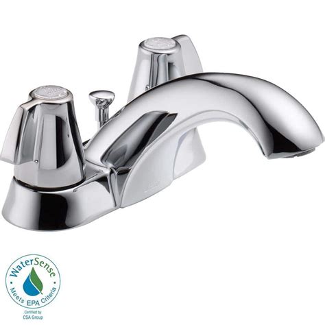 Delta Classic In Centerset Single Handle Bathroom Faucet In Chrome