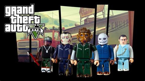 Grand Theft Auto De Nouvelles Figurines Kubrick Annonc Es