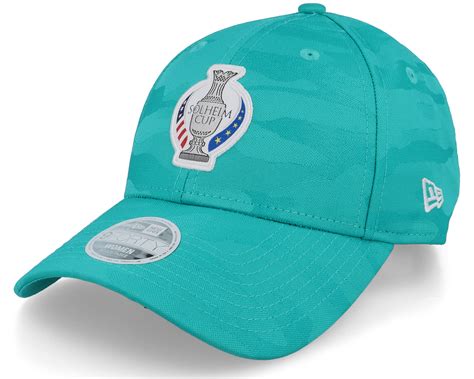 Womens Tonal Camo 9FORTY Solheim Cup Teal Adjustable - New Era cap ...