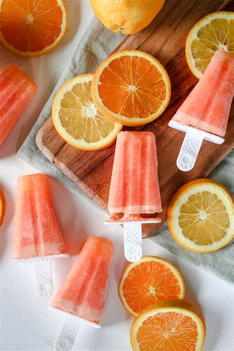 Orange Creamsicle Popsicles Lolo Home Kitchen