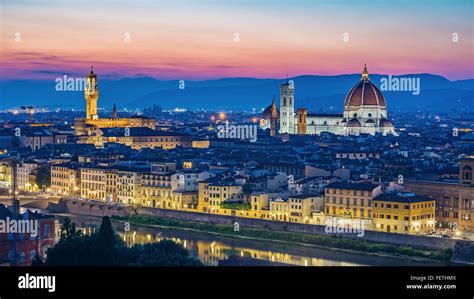 Florence city skyline , Florence , Italy Stock Photo - Alamy