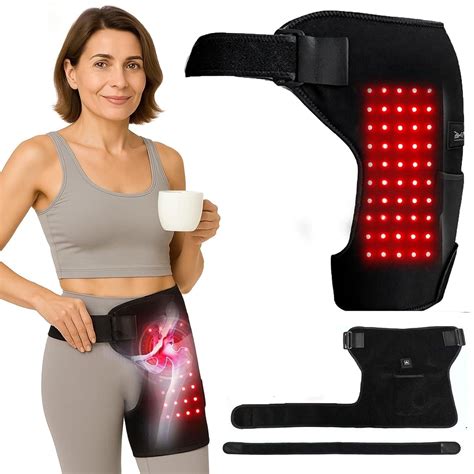 Halston Stride Hip RedTherapy,Heating Pad For Hip,Hip Brace Sciatica