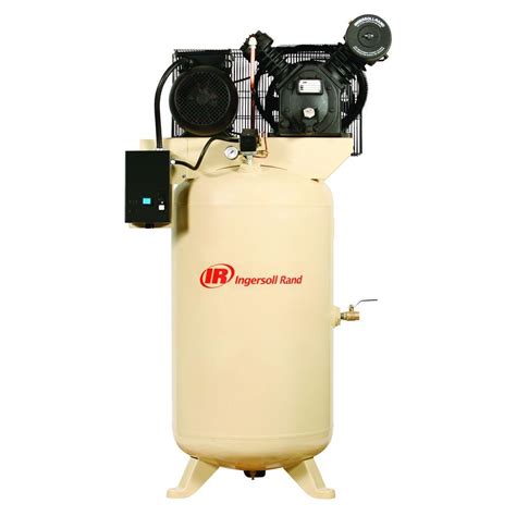 Ingersoll Rand Type 30 Reciprocating 80 Gal 75 Hp Electric 230 Volt