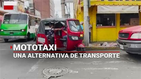 Los Mototaxis Se Han Convertido En Una Alternativa De Transporte En