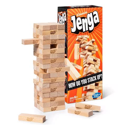 Classic Jenga Board Games And Cards Kenya