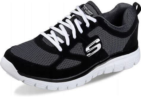 Buty Skechers Burns Agoura Bkw Ceny I Opinie Ceneo Pl