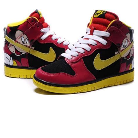 Micky Mouse Nike Dunks. | Comfortable mens shoes, Sneakers fashion ...