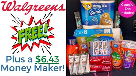 Walgreens Couponing Haul Worth Of Product Free A Mm